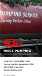 Mobile Screenshot of niecepumping.com